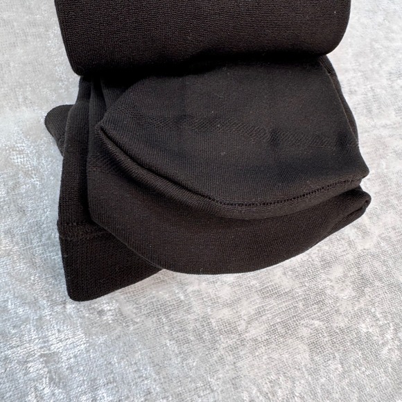 G.H. Bass & Co. Fleece Lined Tights Black M/L Women's Leggings - Picture 8 of 9